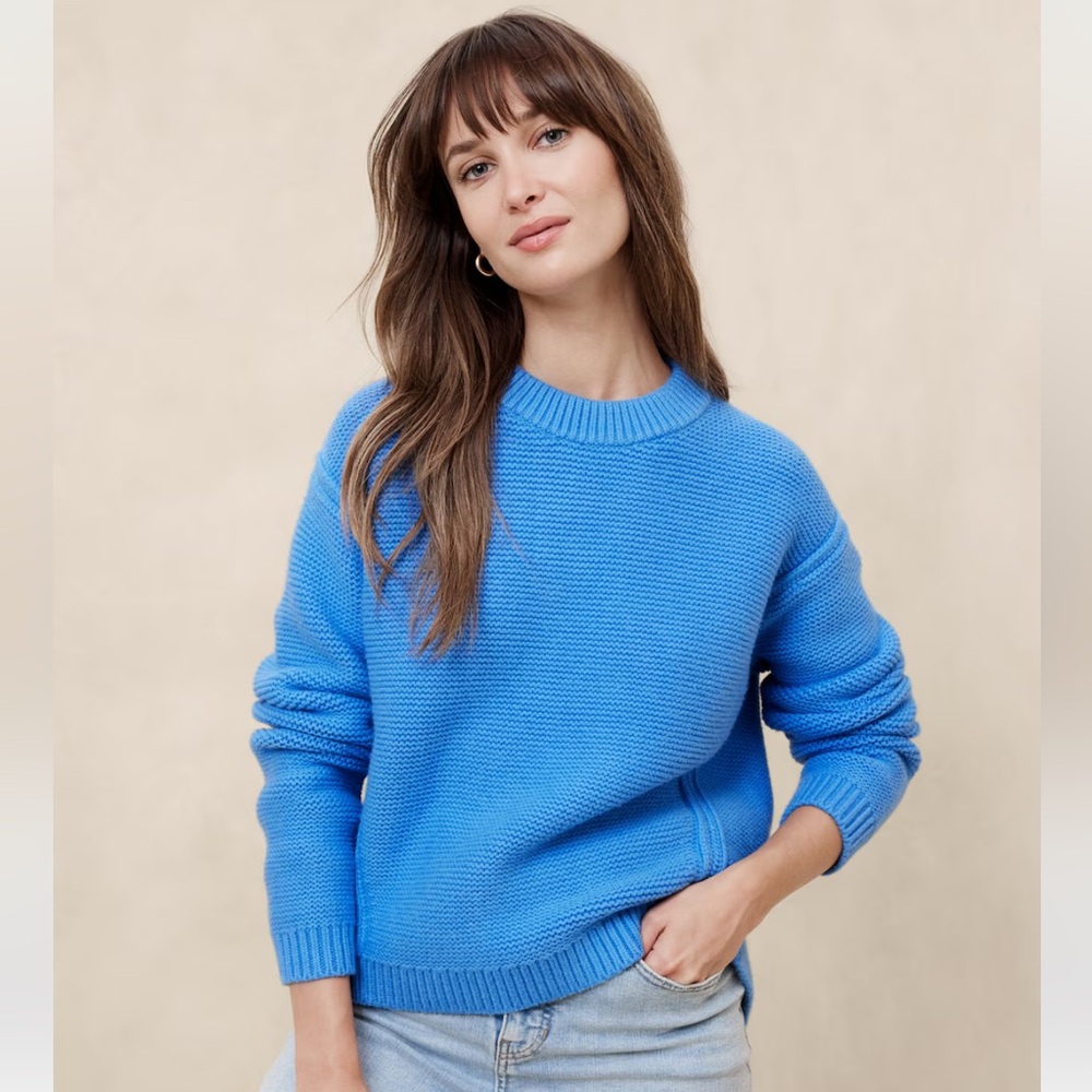 NEW | Banana Republic | Textured Stitch Pullover Sweater